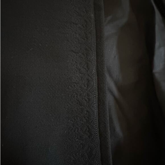 Oscar By Oscar De La Renta Black Wool Zipper Coat/ Jacket - Picture 7 of 11